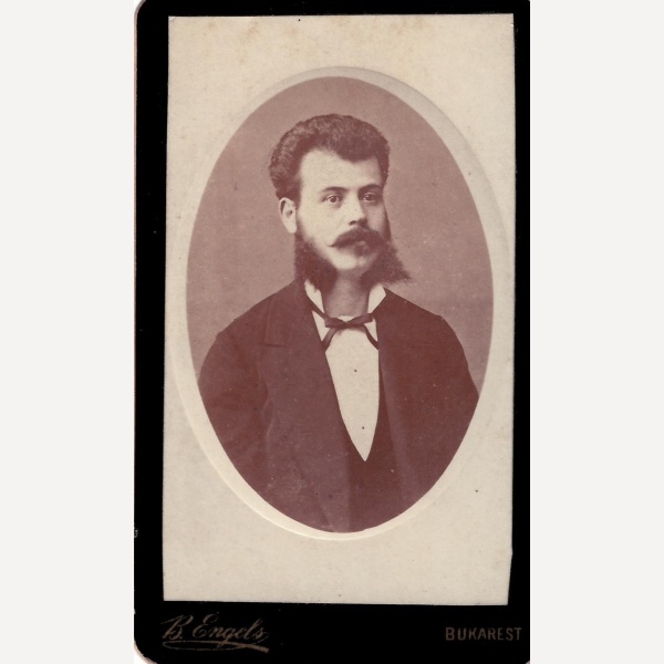 Dau souvenir posa mea Amicului meu Nicolaesco 1884 septembrie 19 semnatura indescifrabila
