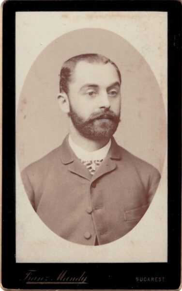 Studio Franz Mandy, portret de bărbat