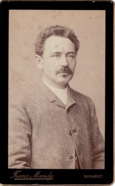 Studio Franz Mandy, portret de bărbat