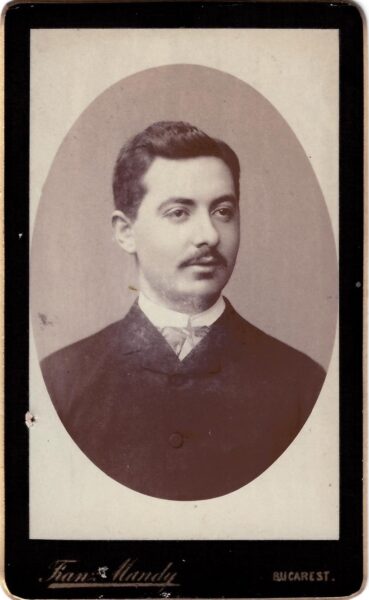 Studio Franz Mandy, portret de bărbat
