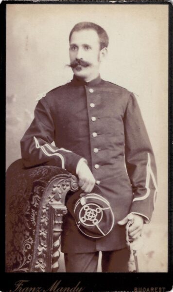 Studio Franz Mandy, portret de militar