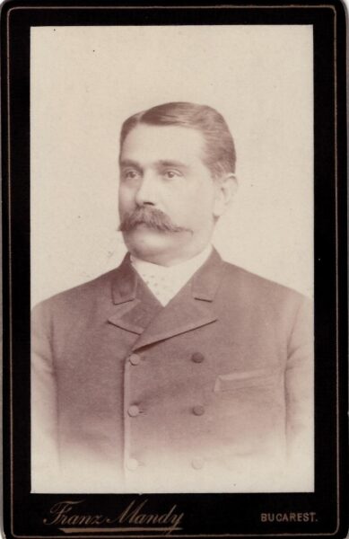 Studio Franz Mandy, portret de bărbat