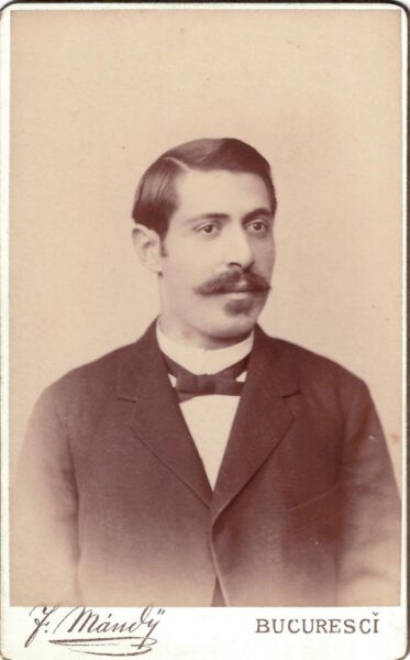 Studio Franz Mandy, portret de bărbat