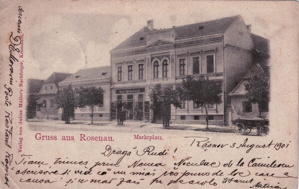 Gruss aus Rosenau - Salutări de la Râşnov