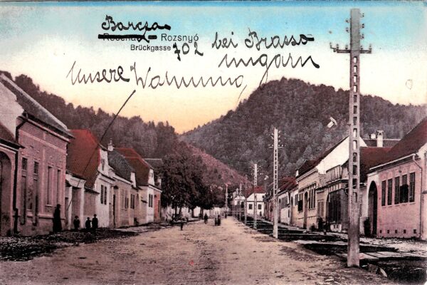 Râșnov, Rosenau, Brückgasse